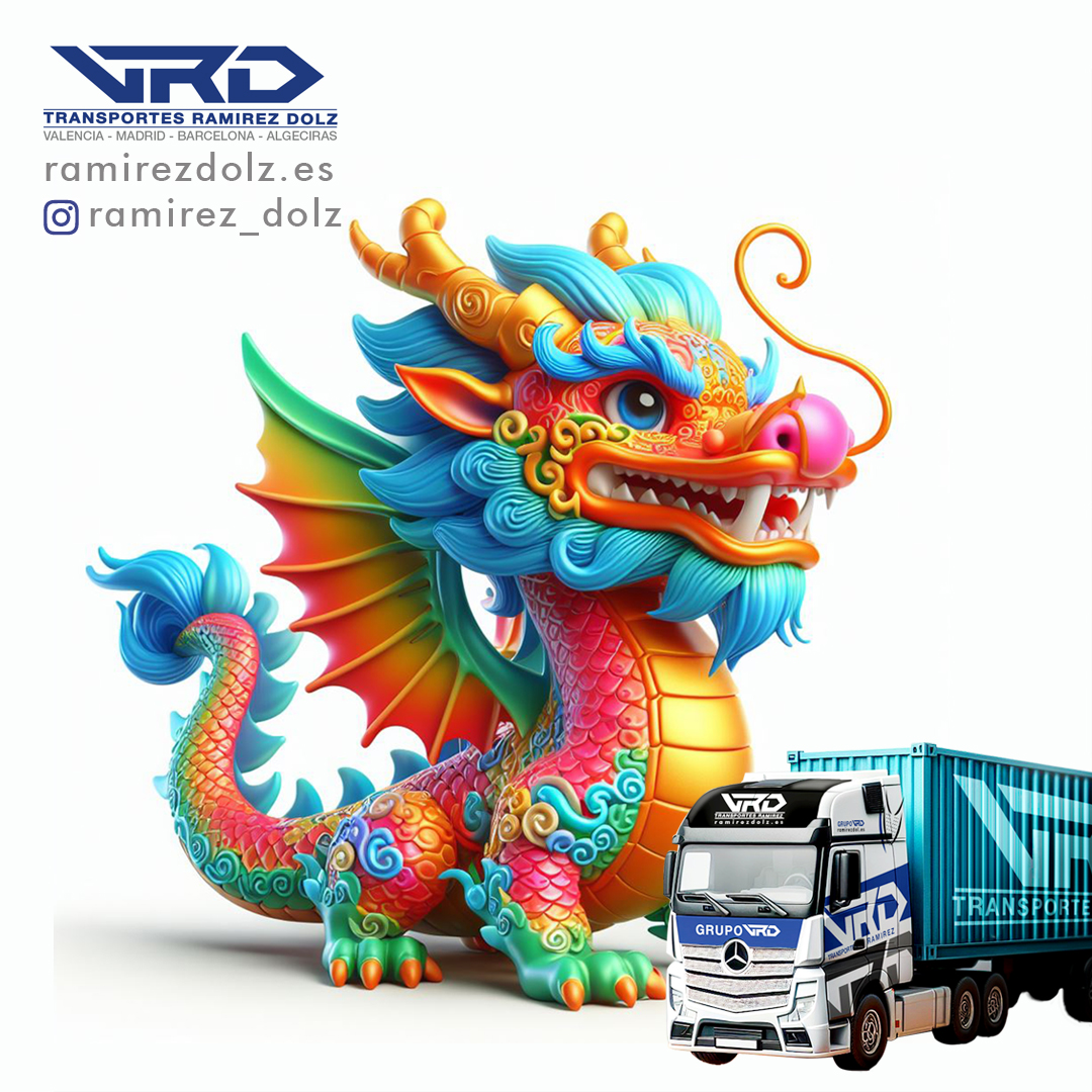 La celebración del año nuevo Chino implica consecuencias en el transporte de mercancías tanto marítimo como terrestre