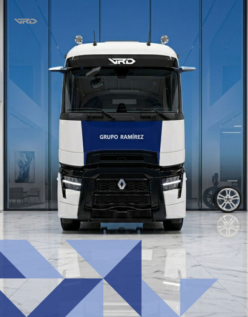 Frontal nueva Renault Transportes Ramírez